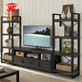 Design moderno de madeira modular de unidade de TV